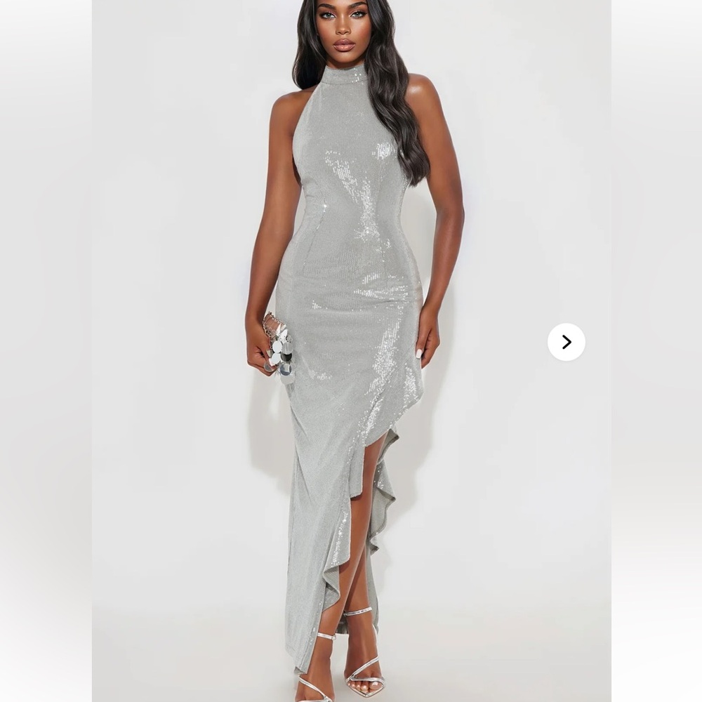 Fashion Nova Sequin Maxi Dress